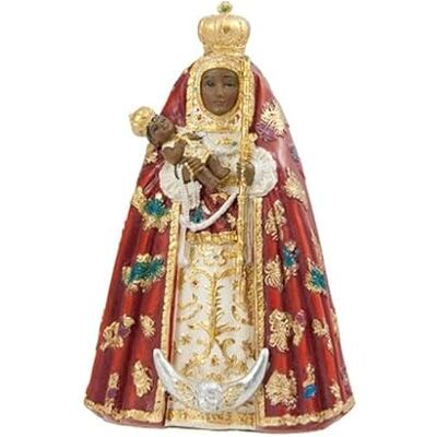 DRW Figur Jungfrau der Candelaria des kanarischen Archipels aus handbemaltem Harz, 7 x 4 x 11 cm DRW Figur Jungfrau der Candelaria des kanarischen Archipels aus handbemaltem Harz, 7 x 4 x 11 cm