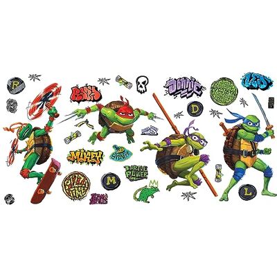 RoomMates Tortues Ninja Sticker, repositionierbar RoomMates Tortues Ninja Sticker, repositionierbar