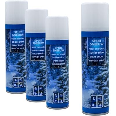 Spetebo Deko Kunstschnee zum sprühen 4er Set Weihnachts Schneespray 111 ml Sprühschnee Fensterschnee Dekoschnee Schneefarbe Schnee Weihnachtsbaum Dekoration Spetebo Deko Kunstschnee zum sprühen 4er Set Weihnachts Schneespray 111 ml Sprühschnee Fensterschnee Dekoschnee Schneefarbe Schnee Weihnachtsbaum Dekoration