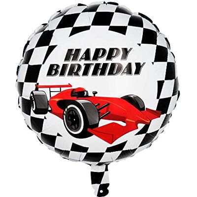 Boland 44784 Speed Racing Car Folienballon 45cm Boland 44784 Speed Racing Car Folienballon 45cm