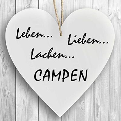 Homeyourself Herzschild Holzherz Holzschild 16 x 16 cm Leben Lieben Lachen Campen weiß Dekoschild Wandschild Schild Holz Camping Wohnwagen Wohnmobil Homeyourself Herzschild Holzherz Holzschild 16 x 16 cm Leben Lieben Lachen Campen weiß Dekoschild Wandschild Schild Holz Camping Wohnwagen Wohnmobil