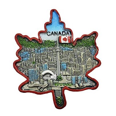 Wedarego Wedare Magnet Kanada 3D Ahornblatt Kühlschrankmagnet Souvenir Harz Sammlung, Kanada Kühlschrankmagnet Geschenk Magnetische Aufkleber Home Küche Dekoration Wedarego Wedare Magnet Kanada 3D Ahornblatt Kühlschrankmagnet Souvenir Harz Sammlung, Kanada Kühlschrankmagnet Geschenk Magnetische Aufkleber Home Küche Dekoration