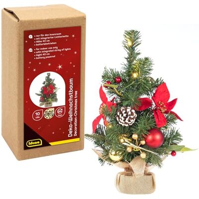 Idena 31901 Deko Weihnachtsbaum mit 10 LED in Warmweiß, ca. 40 cm Idena 31901 Deko Weihnachtsbaum mit 10 LED in Warmweiß, ca. 40 cm