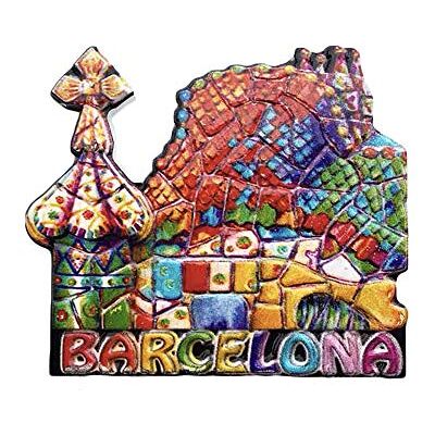 Wedarego Wedare Magnet Souvenir 3D Gaudi Apartment Barcelona Spanien Kühlschrank Kühlschrankmagnet Tourist Souvenirs Handgemachte Magnetische Aufkleber Home Küche Dekoration Reise Geschenk Wedarego Wedare Magnet Souvenir 3D Gaudi Apartment Barcelona Spanien Kühlschrank Kühlschrankmagnet Tourist Souvenirs Handgemachte Magnetische Aufkleber Home Küche Dekoration Reise Geschenk