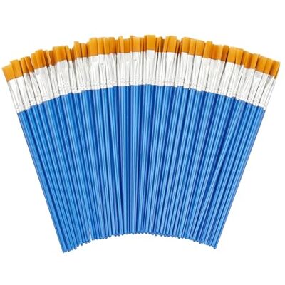RELAXDAYS Pinselset 100 Flachpinsel für Künstler - Acryl, Öl, Aquarell RELAXDAYS Pinselset 100 Flachpinsel für Künstler - Acryl, Öl, Aquarell
