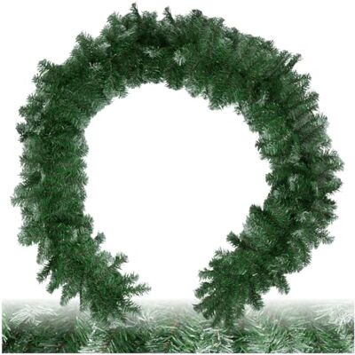 tectake ® naturgetreue Weihnachtsgirlande mit Schnee, 180 Zweige, Weihnachtsdeko innen, Weihnachtsdeko Outdoor, Weihnachten Deko für Treppengeländer, Christmas Decorations, Deko Girlande 2,7m tectake ® naturgetreue Weihnachtsgirlande mit Schnee, 180 Zweige, Weihnachtsdeko innen, Weihnachtsdeko Outdoor, Weihnachten Deko für Treppengeländer, Christmas Decorations, Deko Girlande 2,7m