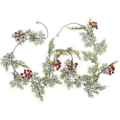 VBS Thuja Girlande 200cm Kunststoff Girlande für Dekoration VBS Thuja Girlande 200cm Kunststoff Girlande für Dekoration