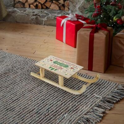 ECD Germany LED Deko Schlitten aus Holz mit warmweißen LEDs, 42 x 16 cm, Natur-Braun, batterriebetrieben, Beleuchteter Dekoschlitten mit Timer, Weihnachtsdeko Weihnachten Dekoration Deko Holzschlitten ECD Germany LED Deko Schlitten aus Holz mit warmweißen LEDs, 42 x 16 cm, Natur-Braun, batterriebetrieben, Beleuchteter Dekoschlitten mit Timer, Weihnachtsdeko Weihnachten Dekoration Deko Holzschlitten