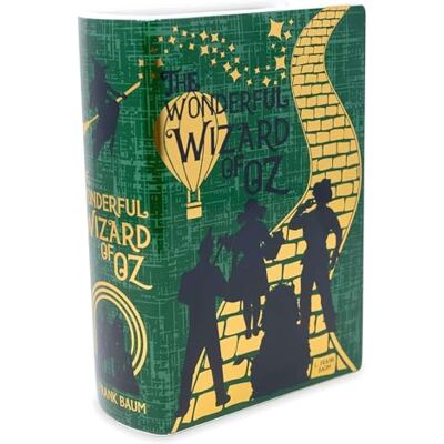 Steel Mill & Co. Wizard Of Oz Große Buch Vase - Einzigartige Buchförmige Vase für Blumen & Dekor Steel Mill & Co. Wizard Of Oz Große Buch Vase - Einzigartige Buchförmige Vase für Blumen & Dekor