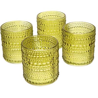 NoNa ORIS grün 4er Set Teelichtglas Teelichtgläser Kerzenglas Kerzengläser Teelichthalter orientalisch Vintage NoNa ORIS grün 4er Set Teelichtglas Teelichtgläser Kerzenglas Kerzengläser Teelichthalter orientalisch Vintage