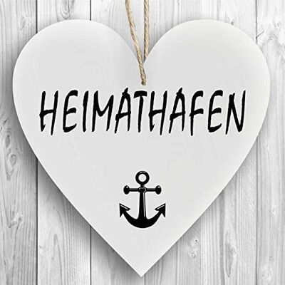 Homeyourself Herzschild Holzherz Holzschild 16 x 16 cm Heimathafen weiß Dekoschild Wandschild Schild Holz Zuhause Haus Einweihung Wohnung Homeyourself Herzschild Holzherz Holzschild 16 x 16 cm Heimathafen weiß Dekoschild Wandschild Schild Holz Zuhause Haus Einweihung Wohnung
