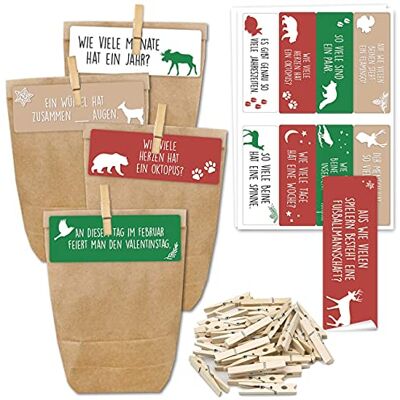 Papierdrachen Adventskalender 2026 Mini Set Nr. 274 mit Klammern 24 braune Geschenktüten Inkl. Zahlenaufkleber Kinderquiz Zum Selbstbasteln & Befüllen Weihnachten Geschenkidee Papierdrachen Adventskalender 2026 Mini Set Nr. 274 mit Klammern 24 braune Geschenktüten Inkl. Zahlenaufkleber Kinderquiz Zum Selbstbasteln & Befüllen Weihnachten Geschenkidee