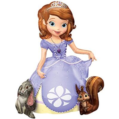 Disney Amscan Anagram 2831701 Party und Dekoration Folienballon Air Walker Sofia die Erste, circa 93 x 121 cm Disney Amscan Anagram 2831701 Party und Dekoration Folienballon Air Walker Sofia die Erste, circa 93 x 121 cm
