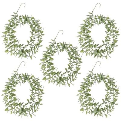 Ideen mit Herz Eukalyptus-Girlanden 5 Stück Dekoration Frühling Hochzeit Geburtstag Kunstpflanzen je 2,30 m lang Ideen mit Herz Eukalyptus-Girlanden 5 Stück Dekoration Frühling Hochzeit Geburtstag Kunstpflanzen je 2,30 m lang