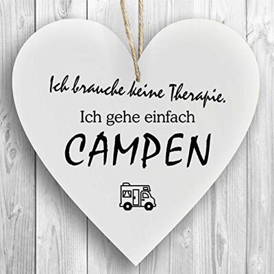 Homeyourself Herzschild Holzherz Holzschild 16 x 16 cm Ich Brauche Keine Therapie ich gehe einfach campen weiß Dekoschild Wandschild Schild Holz Camping Wohnwagen Wohnmobil Homeyourself Herzschild Holzherz Holzschild 16 x 16 cm Ich Brauche Keine Therapie ich gehe einfach campen weiß Dekoschild Wandschild Schild Holz Camping Wohnwagen Wohnmobil