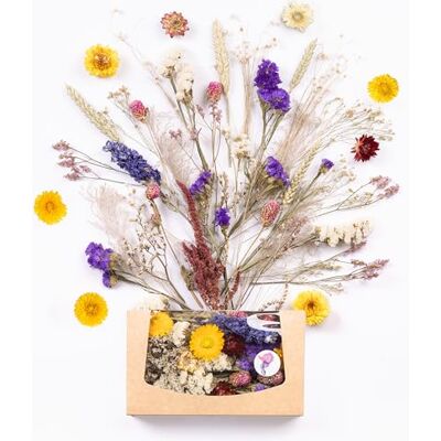 ART Echte & natürliche getrocknete Blumen als Geschenk zum Muttertag & Ostern, zum Basteln mit Resin oder Osterdekoration, Blüten und Trockenblumen Set, Gastgeschenk für Hochzeit (Natur) ART Echte & natürliche getrocknete Blumen als Geschenk zum Muttertag & Ostern, zum Basteln mit Resin oder Osterdekoration, Blüten und Trockenblumen Set, Gastgeschenk für Hochzeit (Natur)