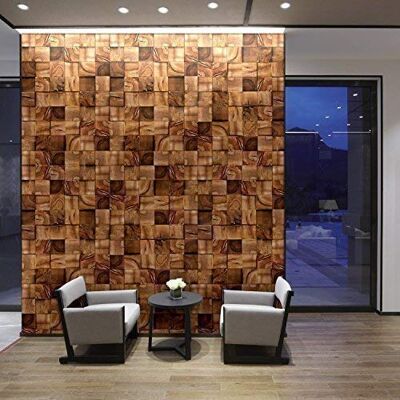 WALPLUS 360x180 cm Wandaufkleber Quadratisch Timber Abnehmbare Selbstklebend Wandbild Kunst Aufkleber Home Dekoration Wohnzimmer Schlafzimmer Büro Tapete Kinderzimmer Geschenk Braun WALPLUS 360x180 cm Wandaufkleber Quadratisch Timber Abnehmbare Selbstklebend Wandbild Kunst Aufkleber Home Dekoration Wohnzimmer Schlafzimmer Büro Tapete Kinderzimmer Geschenk Braun