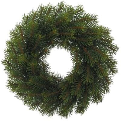 CREATIV green künstlicher Tannen-Kranz 30 cm I Weihnachtskranz mit 76 naturgetreuen Ästen I hochwertiger Tannen-Weihnachtskranz I Adventskranz künstlich I Türschmuck Weihnachtsdeko CREATIV green künstlicher Tannen-Kranz 30 cm I Weihnachtskranz mit 76 naturgetreuen Ästen I hochwertiger Tannen-Weihnachtskranz I Adventskranz künstlich I Türschmuck Weihnachtsdeko