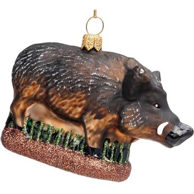 SIKORA Eber besondere Weihnachtskugel Glas Weihnachtsmann Christbaumschmuck Deko Figur Weihnachten Anhänger Ornament Premium Line BS834 SIKORA Eber besondere Weihnachtskugel Glas Weihnachtsmann Christbaumschmuck Deko Figur Weihnachten Anhänger Ornament Premium Line BS834