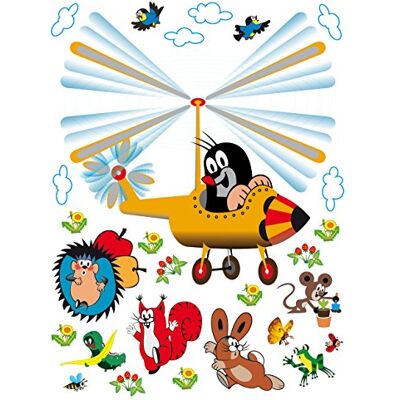 AG Design DK 2305 Kinderzimmer Wand Sticker, PVC-Folie (Phtalate-Free), Mehrfarbig, 65 x 85 cm AG Design DK 2305 Kinderzimmer Wand Sticker, PVC-Folie (Phtalate-Free), Mehrfarbig, 65 x 85 cm