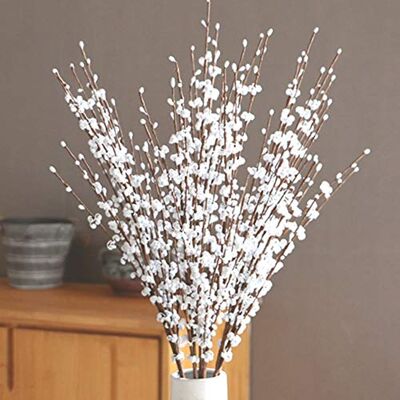 OUKEYI Künstliche Jasminblüten mit Stiel, 75 cm lang, 10 Stück, hoher künstlicher Blumenstrauß, künstliche Jasmin-Pflanzen für Hochzeit, DIY, Blumenkunst, Zuhause, Büro, Party-Dekoration (weiß) OUKEYI Künstliche Jasminblüten mit Stiel, 75 cm lang, 10 Stück, hoher künstlicher Blumenstrauß, künstliche Jasmin-Pflanzen für Hochzeit, DIY, Blumenkunst, Zuhause, Büro, Party-Dekoration (weiß)