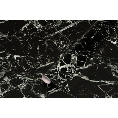 d-c-fix Möbel-Klebefolie Mamora black 67,5 cm x 1,5 m (PVC-frei) abwaschbare und selbstklebende Deko-Folie für Küche, Schrank, Tisch & Fensterbank modern & langlebig d-c-fix Möbel-Klebefolie Mamora black 67,5 cm x 1,5 m (PVC-frei) abwaschbare und selbstklebende Deko-Folie für Küche, Schrank, Tisch & Fensterbank modern & langlebig