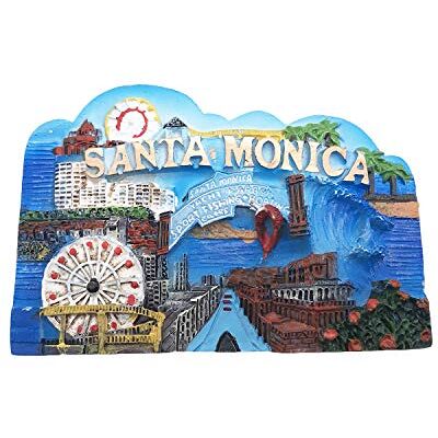 Wedarego Santa Monica 3D Los Angeles USA Kühlschrankmagnet Tourist Travel Souvenirs Handgemachte Harz Handwerk Magnetische Aufkleber Home Küche Dekoration Kühlschrankmagnet Sammlung Geschenk Wedarego Santa Monica 3D Los Angeles USA Kühlschrankmagnet Tourist Travel Souvenirs Handgemachte Harz Handwerk Magnetische Aufkleber Home Küche Dekoration Kühlschrankmagnet Sammlung Geschenk