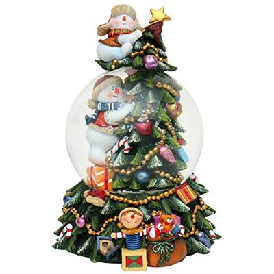 Dekohelden24 XL Schneekugel, Tannenbaum mit Spielwerk, L/B/H 13 x 13 x 18 cm Kugel Ø 10 cm Dekohelden24 XL Schneekugel, Tannenbaum mit Spielwerk, L/B/H 13 x 13 x 18 cm Kugel Ø 10 cm