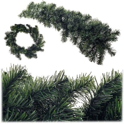 KADAX Weihnachtsgirlande - 100 cm Grün KADAX Weihnachtsgirlande - 100 cm Grün