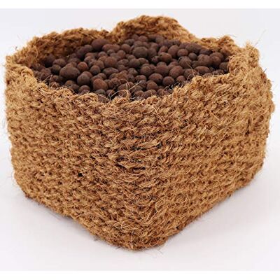 Aquagart Kokos Pflanzkorb Teichpflanzen I Teichkorb geeignet für Wasser Ufer & Böschung I für einen natürlichen Gartenteich ohne Kunststoff I Wasserpflanzen-Korb (1, Pflankorb 20cm x 20cm x 15cm) Aquagart Kokos Pflanzkorb Teichpflanzen I Teichkorb geeignet für Wasser Ufer & Böschung I für einen natürlichen Gartenteich ohne Kunststoff I Wasserpflanzen-Korb (1, Pflankorb 20cm x 20cm x 15cm)