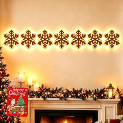 Ruhemeister Pro LED-Rentier-Wanddekoration, 3D-Leucht-Rentier for Wände Festliche Weihnachtsbeleuchtung, warmes, von hinten beleuchtetes Peel & Stick-Glühen im Eingangsbereich(G) Ruhemeister Pro LED-Rentier-Wanddekoration, 3D-Leucht-Rentier for Wände Festliche Weihnachtsbeleuchtung, warmes, von hinten beleuchtetes Peel & Stick-Glühen im Eingangsbereich(G)