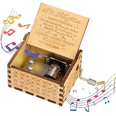 Songella Hölzerne Spieluhr You Are My Sunshine Antike Geschnitzte Musik Box Handkurbel Spieluhren Holz für Geburtstags Weihnachten Geschenk Mama Gab Tochter Stil D Songella Hölzerne Spieluhr You Are My Sunshine Antike Geschnitzte Musik Box Handkurbel Spieluhren Holz für Geburtstags Weihnachten Geschenk Mama Gab Tochter Stil D