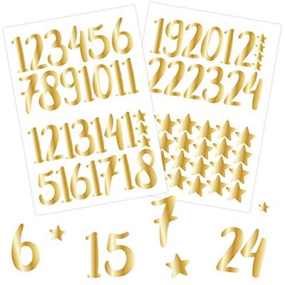 Papierdrachen 24 Adventskalender 2026 Zahlenaufkleber Gold Nummer 70 Sticker für deinen Weihnachtskalender zum Basteln und Dekorieren Papierdrachen 24 Adventskalender 2026 Zahlenaufkleber Gold Nummer 70 Sticker für deinen Weihnachtskalender zum Basteln und Dekorieren