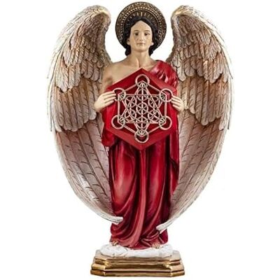 DRW Engel Metatron Figur aus Harz, handbemalt, 60 cm DRW Engel Metatron Figur aus Harz, handbemalt, 60 cm
