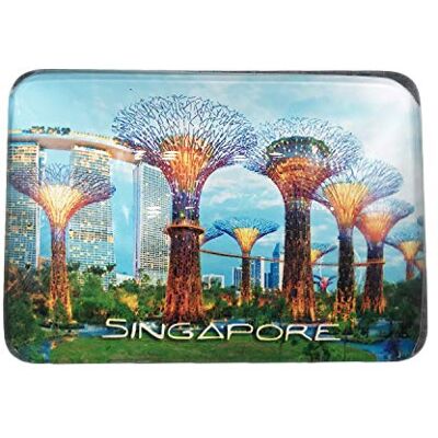Wedarego 3D Gärten Durch Die Bucht Singapur Kühlschrank Kühlschrankmagnet Kristallglas Magnet Tourist Travel Souvenir Collection Geschenk Magnetische Aufkleber Home Küche Dekoration Wedarego 3D Gärten Durch Die Bucht Singapur Kühlschrank Kühlschrankmagnet Kristallglas Magnet Tourist Travel Souvenir Collection Geschenk Magnetische Aufkleber Home Küche Dekoration