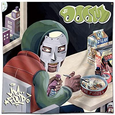 eksent Doom Mm...Food Art Musikalbum Wandbehang Tapisserie Flagge Banner 122 x 122 cm eksent Doom Mm...Food Art Musikalbum Wandbehang Tapisserie Flagge Banner 122 x 122 cm