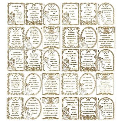 Ideen mit Herz Gravur-Sticker, transparent/gold, 10 Bogen à 10 x 23 cm Goldene Aufkleber zum Basteln & Dekorieren Geburtstag, Weihnachten, Rente & mehr (Zur Hochzeit) Ideen mit Herz Gravur-Sticker, transparent/gold, 10 Bogen à 10 x 23 cm Goldene Aufkleber zum Basteln & Dekorieren Geburtstag, Weihnachten, Rente & mehr (Zur Hochzeit)