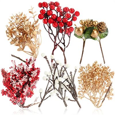 com-four ® Weihnachtsdekoration, dekorative Zweige zum Basteln weihnachtliche Streudeko Bastel Set Weihnachtspotpourri als Tischdeko com-four ® Weihnachtsdekoration, dekorative Zweige zum Basteln weihnachtliche Streudeko Bastel Set Weihnachtspotpourri als Tischdeko
