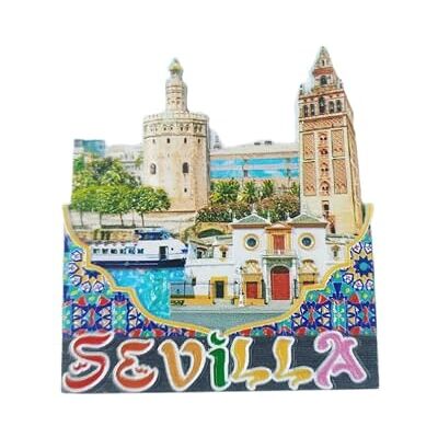 Wedarego 3D Sevilla Spanien Kühlschrank Kühlschrankmagnet Tourist Souvenirs Handgemachte Magnetische Aufkleber Home Küche Dekoration Reise Geschenk Wedarego 3D Sevilla Spanien Kühlschrank Kühlschrankmagnet Tourist Souvenirs Handgemachte Magnetische Aufkleber Home Küche Dekoration Reise Geschenk