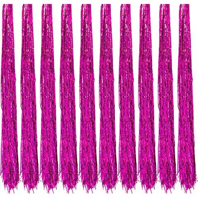 Unique ® 10x Lametta Glänzend 100cm für Weihnachtsbaum Baumschmuck Weihnachtsdeko Weihnachten Party Feier Deko Silber Gold Weiß Schwarz Pink Lila Blau Grün Farbe Wählbar (Pink) Unique ® 10x Lametta Glänzend 100cm für Weihnachtsbaum Baumschmuck Weihnachtsdeko Weihnachten Party Feier Deko Silber Gold Weiß Schwarz Pink Lila Blau Grün Farbe Wählbar (Pink)