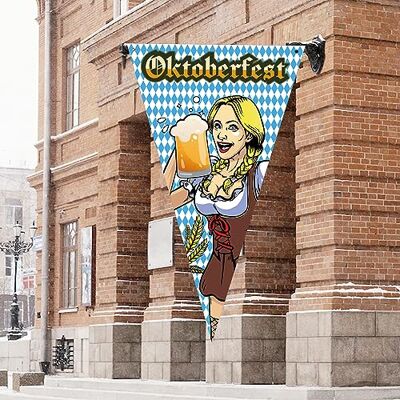 Moitkptt Bierfest Wimpel Fahne, Bierfest Deko Wimpel Girlande, Bayerisches Banner, Bierfestdeko Hintergrund für BierfestParty Dekoration, 150 * 90cm (Wimpel Fahne) Moitkptt Bierfest Wimpel Fahne, Bierfest Deko Wimpel Girlande, Bayerisches Banner, Bierfestdeko Hintergrund für BierfestParty Dekoration, 150 * 90cm (Wimpel Fahne)