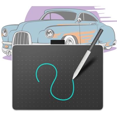 Wacom One M Stifttablett inkl. batterielosem EMR-Stift, Bluetooth-Verbindung, für Windows, Mac, Chromebook und Android – perfekt für kreative Einsteiger, digitales Zeichnen Wacom One M Stifttablett inkl. batterielosem EMR-Stift, Bluetooth-Verbindung, für Windows, Mac, Chromebook und Android – perfekt für kreative Einsteiger, digitales Zeichnen