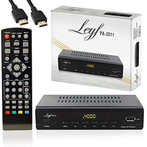 LEYF PA-2211 Kabel Receiver DVB-C Digitales Kabelfernsehen Full HD TV(DVB-C / C2, HDTV, DVB-T/T2, HD, SCART, USB) +HD Kabel, Kabelfernsehen für alle Kabelanbieter geeignet LEYF PA-2211 Kabel Receiver DVB-C Digitales Kabelfernsehen Full HD TV(DVB-C / C2, HDTV, DVB-T/T2, HD, SCART, USB) +HD Kabel, Kabelfernsehen für alle Kabelanbieter geeignet