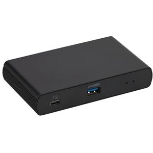 Amazon Thunderbolt 4/USB 4-Dockingstation, 3 x Downstream TBT4 (Dual-Display), 1 x USB A 3.1, EU, Schwarz, 12,16 x 7,21 x 2,16 cm Amazon Thunderbolt 4/USB 4-Dockingstation, 3 x Downstream TBT4 (Dual-Display), 1 x USB A 3.1, EU, Schwarz, 12,16 x 7,21 x 2,16 cm