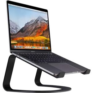 Twelve South Curve Laptopständer für MacBook und Notebooks Ergonomischer, belüfteter Notebook Stand für Zuhause oder Büro, Mattschwarz, Matte Black Twelve South Curve Laptopständer für MacBook und Notebooks Ergonomischer, belüfteter Notebook Stand für Zuhause oder Büro, Mattschwarz, Matte Black