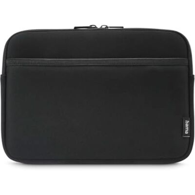 Hama Tablet-Sleeve Neoprene mit Vorderfach, 28 cm (11"), Schwarz Hama Tablet-Sleeve Neoprene mit Vorderfach, 28 cm (11"), Schwarz