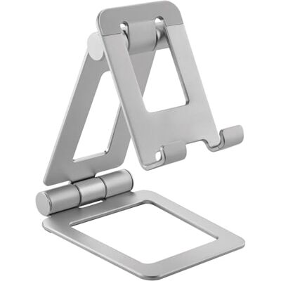 InLine Smartphone & Tablet Halter aus Aluminium, klappbar, stabil, rutschfest, mit Kabelmanagement, für Geräte bis 10 Zoll, 55729A InLine Smartphone & Tablet Halter aus Aluminium, klappbar, stabil, rutschfest, mit Kabelmanagement, für Geräte bis 10 Zoll, 55729A