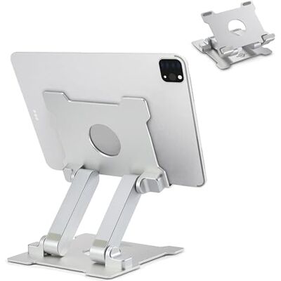 KABCON iPad Ständer Halter, Multi-Winkel verstellbar Aluminum Ständer Halter für Microsoft Surface Pro Pro1 Pro2 Pro3 Pro4, iPad 6-12'', Air, Mac & Kindle, Mount for Home, Office & Countertop KABCON iPad Ständer Halter, Multi-Winkel verstellbar Aluminum Ständer Halter für Microsoft Surface Pro Pro1 Pro2 Pro3 Pro4, iPad 6-12'', Air, Mac & Kindle, Mount for Home, Office & Countertop