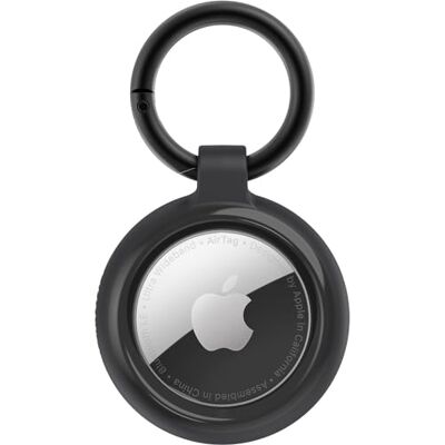 OtterBox AirTags Clear Case für AirTag, Obsidian Stoßfeste, sturzsichere, dünne Schutzhülle für Apple AirTags, inklusive Karabiner OtterBox AirTags Clear Case für AirTag, Obsidian Stoßfeste, sturzsichere, dünne Schutzhülle für Apple AirTags, inklusive Karabiner