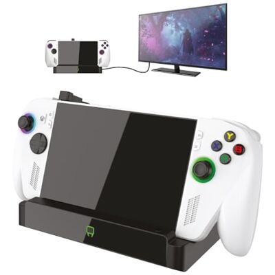 Venom Media Dock für ASUS ROG Xbox Ally & Ally X 4K HDMI 2.1 Dockingstation mit Kühlventilatoren, 100W USB-C Laden, Ethernet & USB-Ports Kompatibel mit Steam Deck, Legion Go, MSI Claw Venom Media Dock für ASUS ROG Xbox Ally & Ally X 4K HDMI 2.1 Dockingstation mit Kühlventilatoren, 100W USB-C Laden, Ethernet & USB-Ports Kompatibel mit Steam Deck, Legion Go, MSI Claw